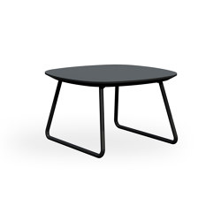 cleo metal soft - Coffee table, sled pedestal | Mesas de centro | Rossin srl