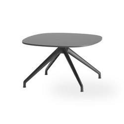 cleo metal soft - Coffee table, star base | Tavolini bassi | Rossin srl
