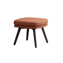 cleo wood - Pouf | Stools | Rossin srl