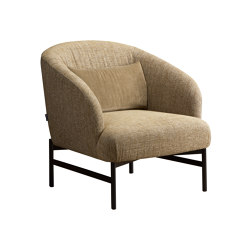 kamal - Armchair with back cushion | Poltrone | Rossin srl
