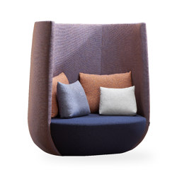 nido - 1,5 Seater sofa, high backseat | Sofas | Rossin srl