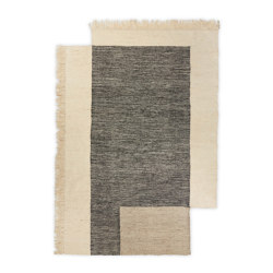 Counter Rug 200 x 300 - Charcoal/Off-white
