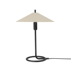 Filo Table Lamp Square - Black/Cashmere | Tischleuchten | ferm LIVING