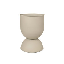 Hourglass Pot - Medium - Cashmere | Plant pots | ferm LIVING