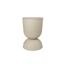 Hourglass Pot - Small - Cashmere | Plant pots | ferm LIVING