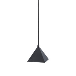 Kare Pendant - Blackened stainless steel | Interior lighting | ferm LIVING