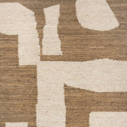 Piece Rug - 140 x 200 - Off-white/Toffee | Rugs | ferm LIVING