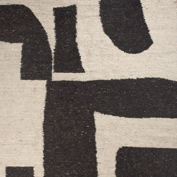 Piece Rug - 200 x 300 - Off-white/Coffee | Rugs | ferm LIVING