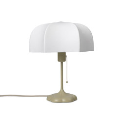 Poem Table Lamp - White/Cashmere | Interior lighting | ferm LIVING
