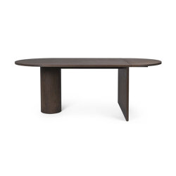 Pylo Dining Table - Dark Stained Oak | Tables de repas | ferm LIVING
