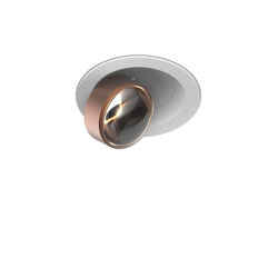 c.Flap Recessed Brow Lens 100 ° Soft Beam | Brushed Bronze | Lampade soffitto incasso | CHRISTOPH