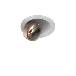 c.flap Recessed Brow Lens 50 ° Soft Beam | Brushed Bronze | Lámparas empotrables de techo | CHRISTOPH