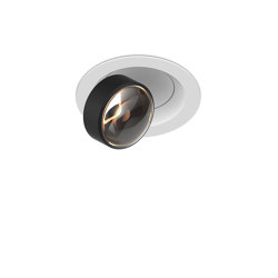 c.flap Recessed BW Lens 100 ° Soft Beam | Stealth Black | Lámparas empotrables de techo | CHRISTOPH