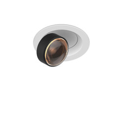 c.Flap Recessed BW Lens 75 ° Contour | Stealth Black | Recessed ceiling lights | CHRISTOPH