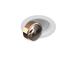 c.flap Recessed GW Lens 50 ° Soft Beam | Pure Gold | Recessed ceiling lights | CHRISTOPH