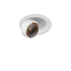 c.flap Recessed ww Lens 75 ° contour | Satin White | Recessed ceiling lights | CHRISTOPH