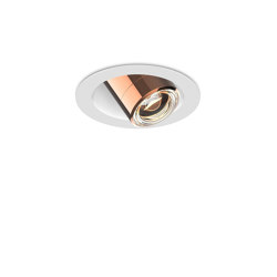 c.Jet Recessed G Lens 15 ° -60 ° Zoom G built in | Pure Gold/Satin White | Recessed ceiling lights | CHRISTOPH