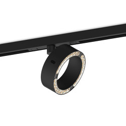c.Pace Track BB Lens 100 ° Soft Beam | Stealth Black | Sistemi illuminazione | CHRISTOPH