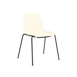 Form Chair Stacking Steel Cream | Chairs | Normann Copenhagen
