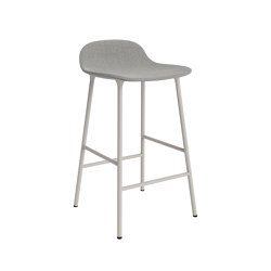 Form Barstool 65 cm Full Upholstery Remix 133 Warm Grey | Taburetes de bar | Normann Copenhagen