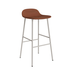 Form Barstool 75 Full Upholstery Ultra 41574 Warm Grey | Bar stools | Normann Copenhagen