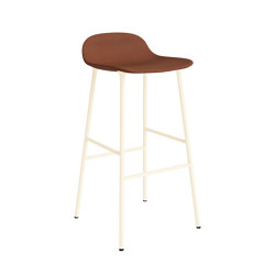 Form Barstool 75 Full Upholstery Ultra 41574 Cream | Sgabelli bancone | Normann Copenhagen