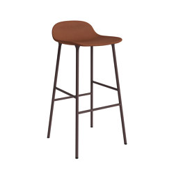 Form Barstool 75 Full Upholstery Ultra 41574 Brown | Barhocker | Normann Copenhagen