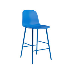 Form Bar Chair 65 cm Bright Blue | Bar stools | Normann Copenhagen