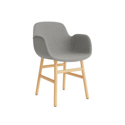 Form Armchair Full Upholstery Wood Oak Remix 133 | Sillas | Normann Copenhagen