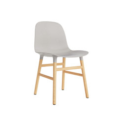 Form Chair Wood Oak Warm Grey | Sillas | Normann Copenhagen