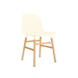 Form Chair Wood Oak Warm Cream | Sedie | Normann Copenhagen