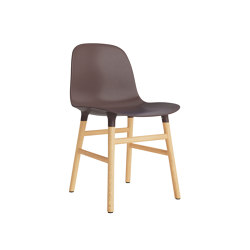 Form Chair Wood Oak Warm Brown | Sillas | Normann Copenhagen
