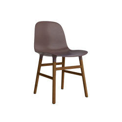 Form Chair Wood Walnut Brown | Sillas | Normann Copenhagen