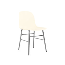 Form Chair Chrome Cream | Chaises | Normann Copenhagen