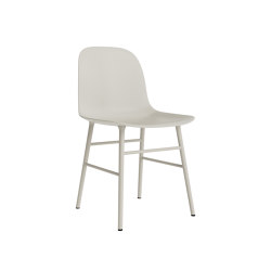 Form Chair Steel Light Grey | Chaises | Normann Copenhagen