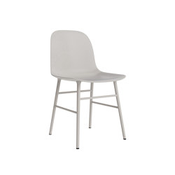 Form Chair Steel Warm Grey | Chairs | Normann Copenhagen