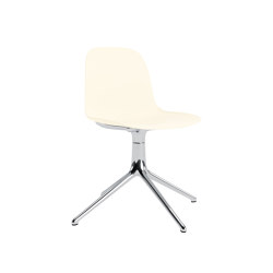 Form Chair Swivel 4L Alu Cream | Chaises | Normann Copenhagen