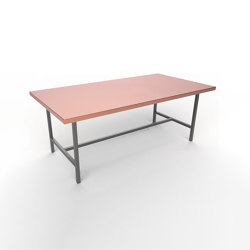 Berlin Copper 93.5" x 50" | Dining tables | AMORETTI BROTHERS