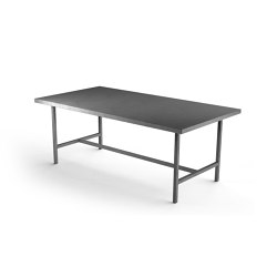 Berlin Table 93.5"x 50" | Tables de repas | AMORETTI BROTHERS
