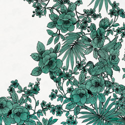 Giardino dei ciliegi in fiore | Revêtements muraux / papiers peint | GLAMORA