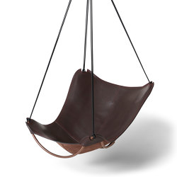 Butterfly Hanging Chair Brown  | Balancelles | Studio Stirling