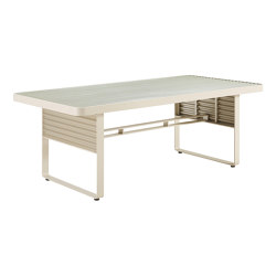 Airport | Dining Table | Tabletop rectangular | Higold Milano