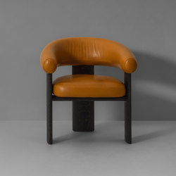 Bracci Dining Chair | open base | Van Rossum