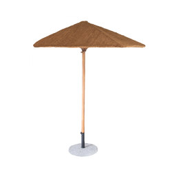 Umbrella | 2m round umbrella - Coconut fiber | Parasols | MX HOME