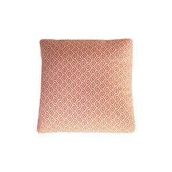 Outdoor Cushions | Orange pattern cushion - Outdoor | Home textiles | MX HOME