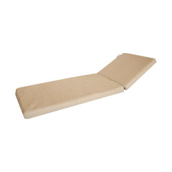 Foam Sunbed | Outdoor mattress for deckchair - raffia | Bedroom furniture | MX HOME