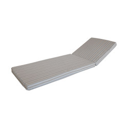 Outdoor mattress | Outdoor mattress for deckchair - Stripped | Mattresses | MX HOME