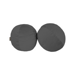 Velvet cushion | Velvet ball cushion - Black | Cuscini | MX HOME