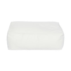 Sgabello galleggiante per esterni | Cuscino da pavimento per esterni bianco M | Poufs | MX HOME