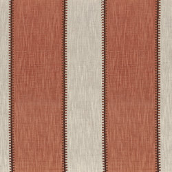 AGAVE TERRACOTTA | Pattern lines / stripes | Casamance